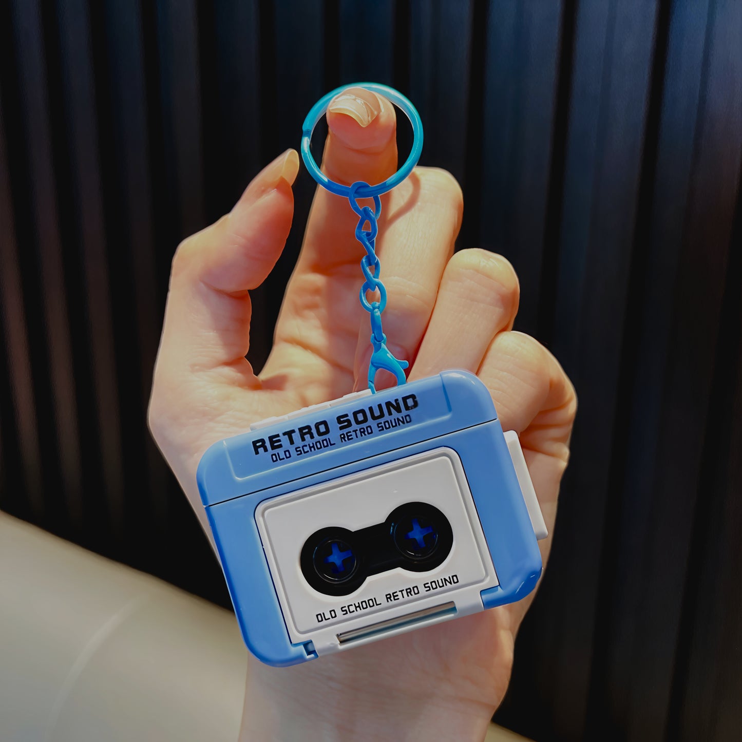 Retro Sound Mini Keychain